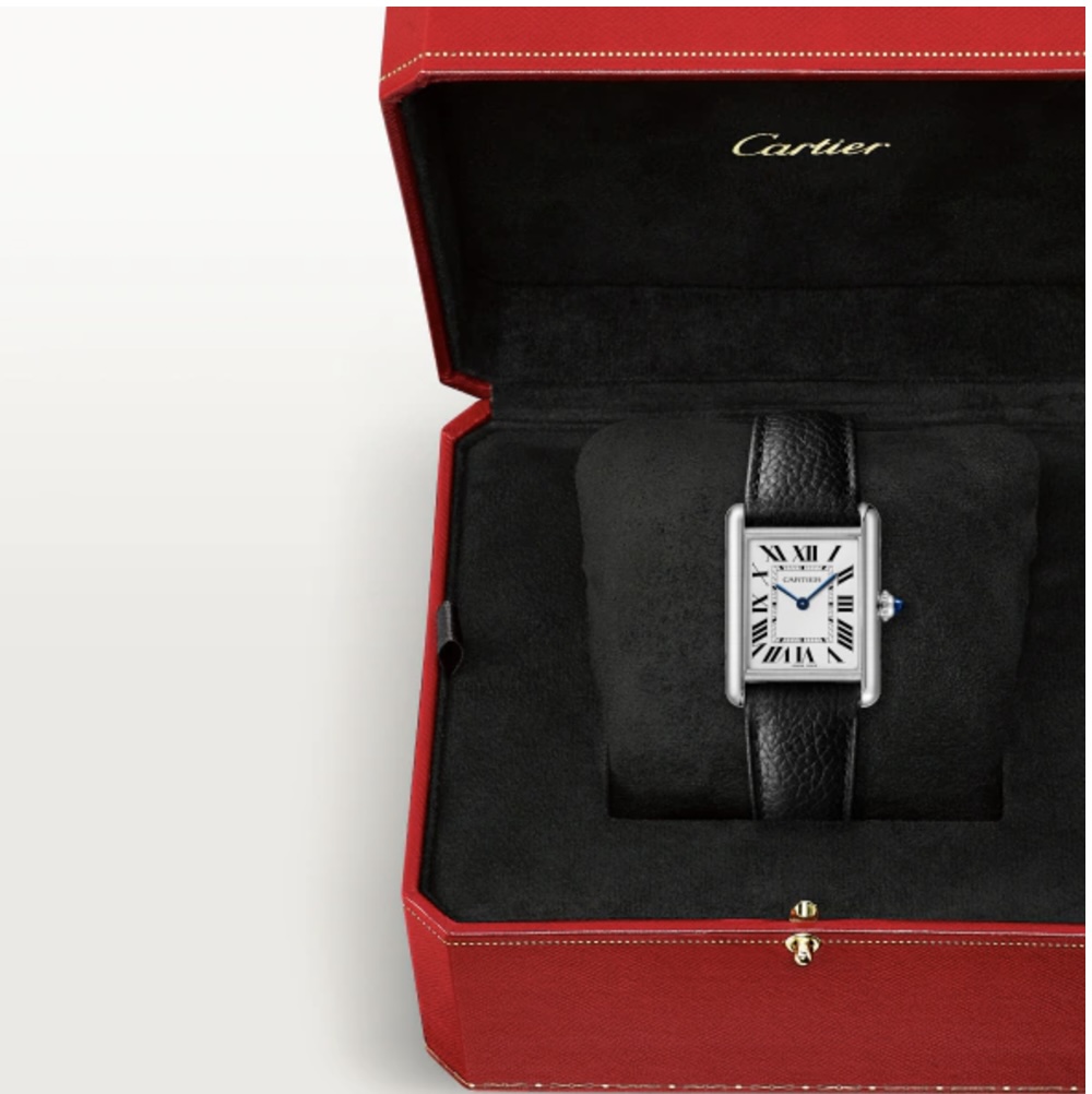 カルティエ公式「Tank must SolarBeat™ watch」