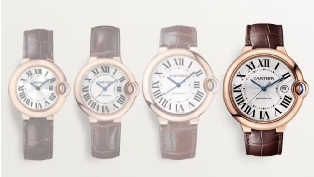 カルティエ公式「Ballon Bleu de Cartier watch」