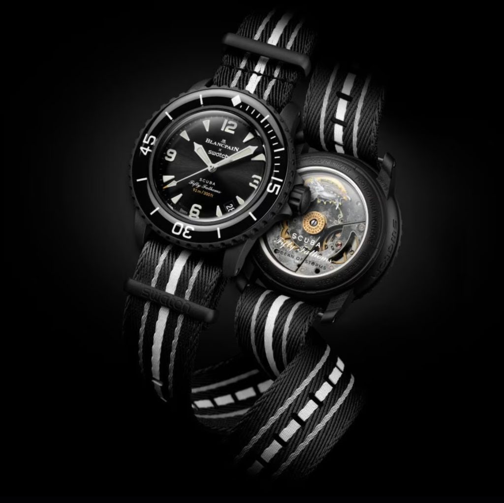 ブランパン×スウォッチ公式「OCEAN OF STORMS」