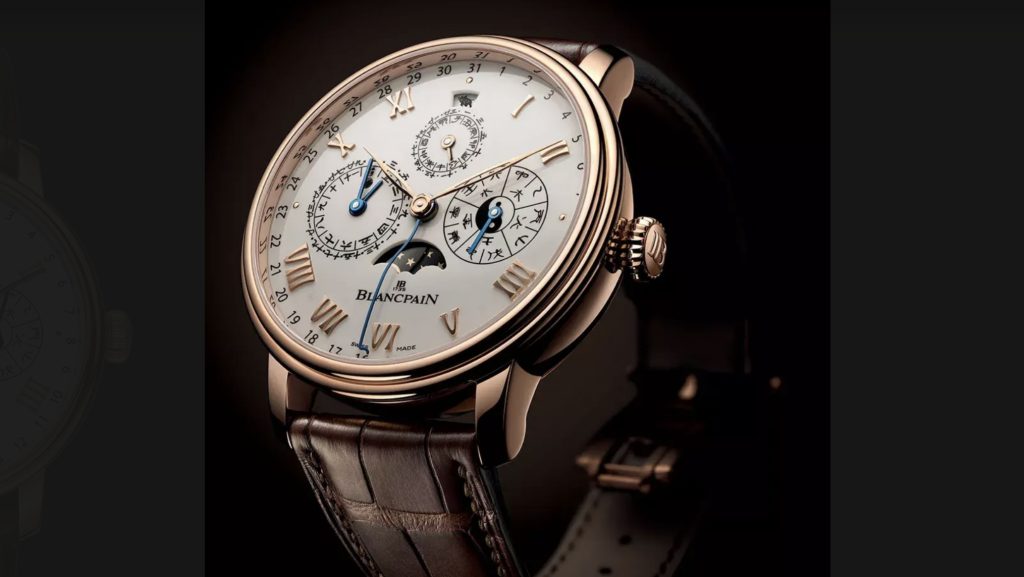 ブランパン公式「ヴィルレトラディショナルチャイニーズカレンダー」