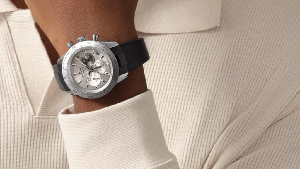 ゼニス公式「クロノマスタースポーツチタン」