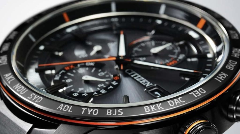 シチズン公式「アテッサACTLineブラックチタン」