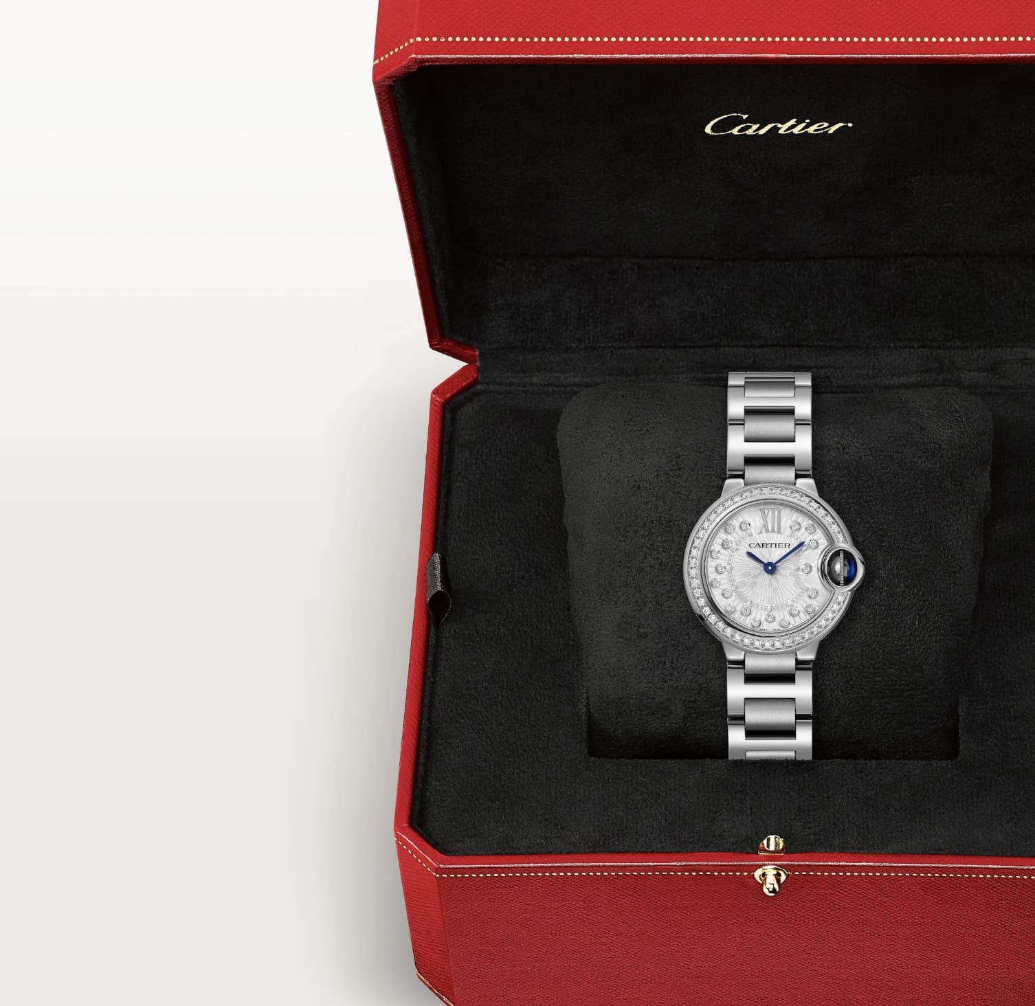 カルティエ公式「 バロン ブルー ドゥ カルティエ ウォッチ」